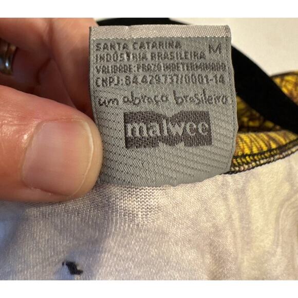 Malwee Brazil Women’s Size Medium Abstract Maxi Dress Sleeveless Tribal Boho - Picture 9 of 11